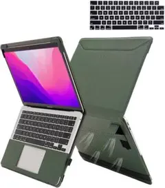 TYTX MacBook Pro 14インチ グリーン レザーケース