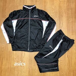 asics /アシックス /メンズ 上下セット ウィンドブレーカー ウォームアップ 防寒着 トラックジャケット 秋冬 トレーニング スポーツウェア