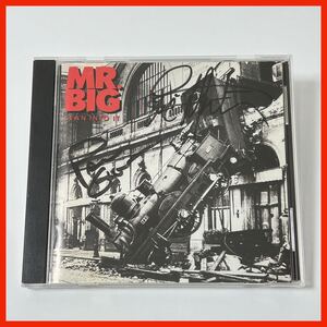 【VS07】【サイン入り】MR.BIG／Lean Into It リーン・イントゥ・イット ●AMCY-236