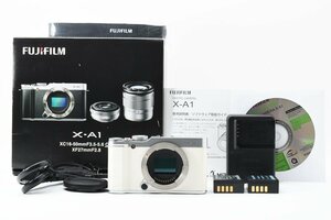 (美品) FUJIFILM 富士フイルム X-A1 ボディ　プレミアムホワイト