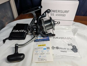 新品展示品　ダイワ 18 パワーサーフ SS 4500QD 未使用品　投げ釣り　管789EP