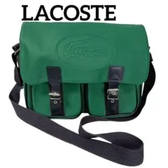 1252 綺麗 LACOSTE ラコステ ショルダーバッグ メッセンジャーバッグ