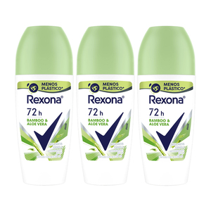 デオドラント ワキ用 Rexona ウーメン バンブー 50ml×3個