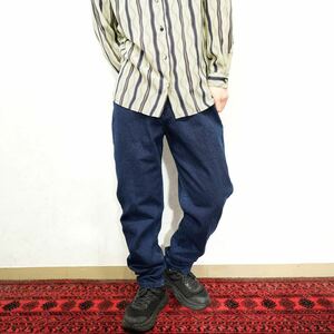 USA VINTAGE LEE DEEP NAVY COLOR DENIM PANTS/アメリカ古着リー濃紺デニムパンツ