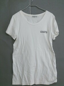 ◇ MILKFED. ミルクフェド 丸首 半袖 Tシャツ カットソー サイズM ホワイト レディース