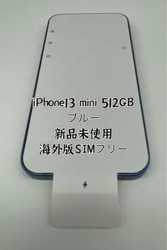 ⭐️新品未使用⭐️iPhone 13mini 512 GBブルー海外版SIMフリー