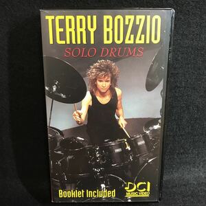 Terry Bozzio テリー ボジオ Solo Drum ドラム 教則 VHS ビデオ ビデオテープ