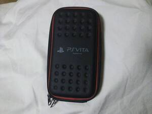 VITA SONY プレイステーションVITA HORI ホリ PSV-027 タフポーチ for PlayStationVita ブラック BLACK×RED レッド 赤