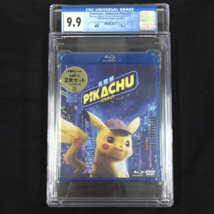 1円 美品 CGC鑑定品 CGC9.9 ポケモン 名探偵ピカチュウ 本編 Blu-ray+DVD 2枚組