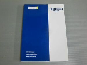 TRIUMPH トライアンフ TT660 Motorcycle Service Manual サービスマニュアル 2000 配線図有 英語版 #J