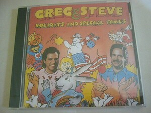 未開封CD『GREG&STEVE(グレッグ&スティーブ) HOLIDAYS AND SPECIAL TIMES』