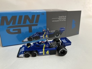 MINI GT 1/43 タイレル P34 F1 1976 6輪車　デパイエ (ミニGT) 新品