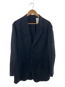 yohji yamamoto POUR HOMME◆ジャケット/2/ウール/BLK/HR-J22-100//