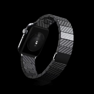Apple Watch アップルウォッチ バンド ン カーボン ブラック ベルト 1 2 3 4,5,6 7 8 ultra 38 41 42 44 45 49mm 全機種対応4