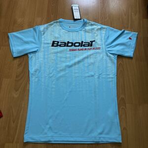 【送料無料】バボラ（Babolat）半袖シャツ　新品タグ付き　Sサイズ　BAB-1012 BU