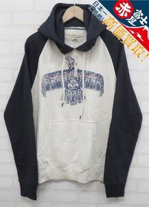 8T4806/未使用品 DENIM&SUPPLY イーグル ラグランスウェットパーカー デニム&サプライ