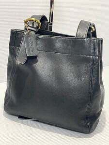 S10■ オルード コーチ COACH レザー トートバッグ ブラック 極美品