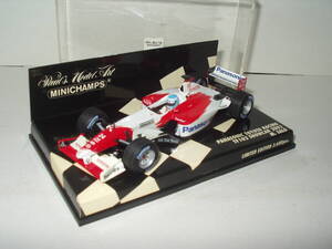 PMA Panasonic Toyota Racing TF102 #24 Showcar 2002/ ミニチャンプス パナソニック トヨタ レーシング TF102 ショーカー ( 1:43 ) M.サロ