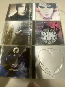 BOOWY ベストアルバム CD+COMPLEX アルバム CD+吉川晃司 ライブアルバム CD アルバム CD+氷室京介 アルバム CD計6枚