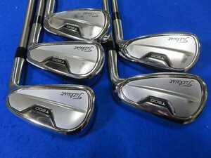 【中古】Titleist（タイトリスト）2021 T200 アイアン　5本セット　6I～PW【ワンフレックスのみ】3D-055 カーボンシャフト