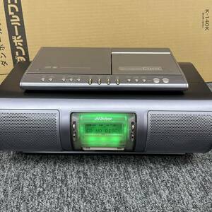700◎Victor ビクター ポータブルシステム CD MD RC-X5MD-B 2001年製 カセットテープ 機材