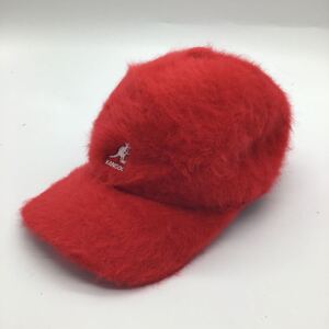 新品未使用品 kangol ファーキャップ レッド L サイズ