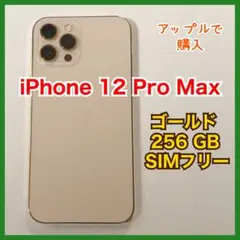 iPhone 12 Pro Max ゴールド 256 GB SIMフリー