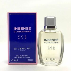 GIVENCHY ジバンシー ウルトラマリンフォーハー ULTRAMARINE FOR HER EDT 50ml ☆残量ほぼいっぱい　送料350円