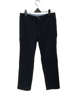 BURGUS PLUS　バーガスプラス　チノパン　Lot.401Z　W30　Navy　ジップフライ　Modern Chino Trousers　ヒノヤ　日本製