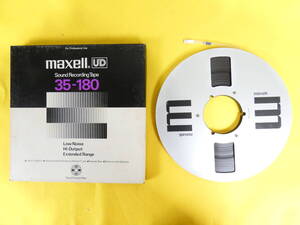 maxell マクセル 10号 メタルリール オープンリールテープ ※現状渡し ⑤ ＠80