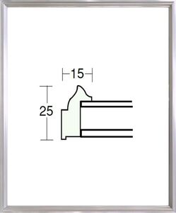 デッサン用額縁 アルミフレーム 5002 三三サイズ シルバー 銀