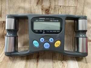 OMRON オムロン　体脂肪計 HBF-302 中古美品　　動作確認済み　単4乾電池2本（別売）　外箱なし　取扱説明書なし