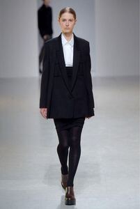 16AW chalayan FLAP SHIRT フセインチャラヤン フラップシャツ コレクション着 タグ付き 白 デザインシャツ 美品 50 リトアニア製