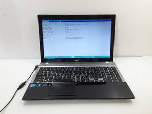 ACER ASPIRE V3 CORE i5 BIOS確認ノートパソコンジャンク (153501