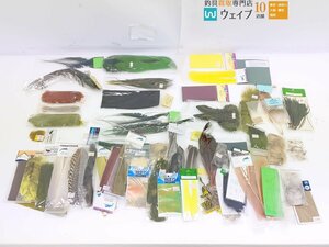 ティムコ シマザキ フライウイング IV・シマザキ ビートルウイング、アキスコ DUCK QUILLS 他 フライマテリアル 計61点