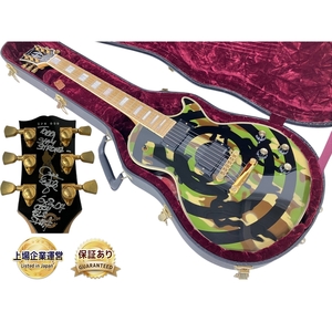 Gibson Customshop Les Paul Zakk Wylde Bullseye Camo エレキギター ザック・ワイルド 楽器 中古 良好 S9199997