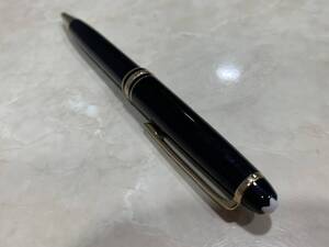 MONTBLANC モンブラン MEISTERSTUCK マイスターシュティック ツイスト式 ボールペン ブラック×ゴールド インク出ます