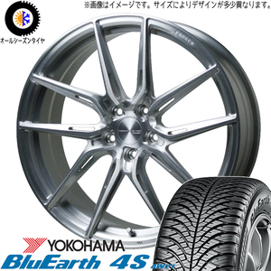 235/55R19 オールシーズンタイヤホイールセット クラウンスポーツ etc (YOKOHAMA AW21 & TRAFFICSTAR TSF-02 5穴 114.3)