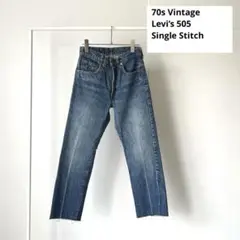 【美品】 70s Levi’s 505シングルステッチLevisリーバイス米国製