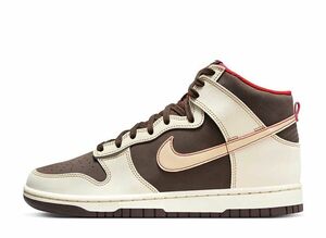 Nike Dunk High Retro SE "Baroque Brown/Coconut Milk/Mystic Red/Sesame" 29.5cm FB8892-200