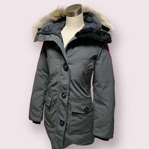 CANADA GOOSE カナダグース ブロンテパーカー ダウンコート レディース XS 灰 グレー