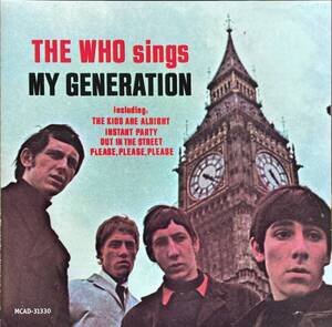 (C32H)☆モッズ60s/ザ・フー/The WHO/シングス・マイ・ジェネレーション/Sings My Generation☆