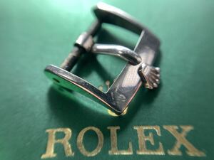 純正品 希少 14mm SS 尾錠 ロレックス ROLEX PRECISION Buckle GENUINE crown ボーイズ boys b