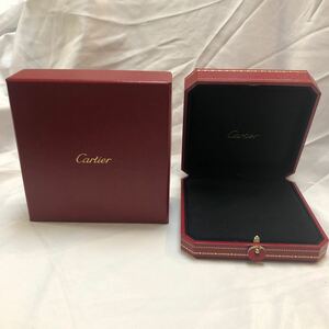 美品 Cartier カルティエ 空箱　ネックレス用　アクセサリー用　ジュエリーケース　空き箱　BOX CA-R5