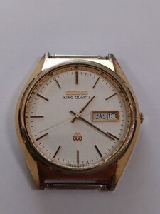 ジャンク☆ SEIKO　KING QUARTZ セイコーキングクォーツ　デイデイト　9923-8060☆ 