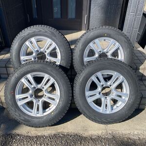 ヨコハマ　スタッドレスタイヤ　ice GUARD SUV GO75 175/80R16 91Q 4本セット　社外ホイール　ジムニー　JB23 JB64W