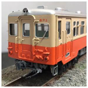 筑波鉄道キハ820 当工房リファイン完成品 動力MP化※片軸　１/80 16.5mm