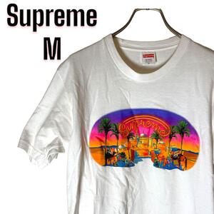 Supreme ”17ss Mirage Tee” センターロゴ M Tシャツ