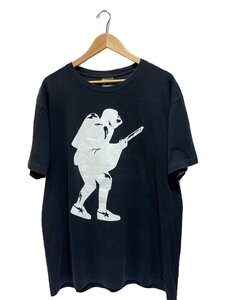 A BATHING APE◆90s/sneak soldier/Tシャツ/XL/コットン/ブラック//