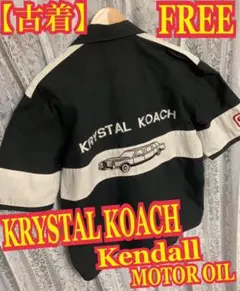 【古着】KRYSTAL KOACH Kendall 半袖シャツ FREE